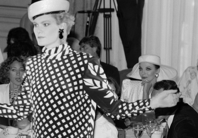 Illustration for article titled Once Upon a Time, Joan Collins Launched a Very '80s High-Fashion Hat CollectionÂ